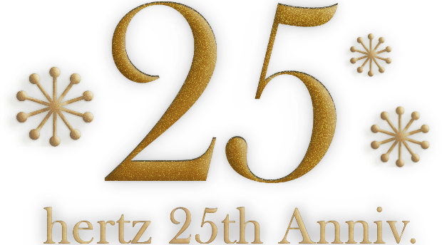 hertz 25th Anniv.